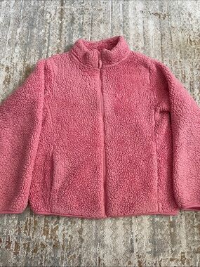 Uniqlo Kids Cozy & Warm Rose Pink Zip Jacket